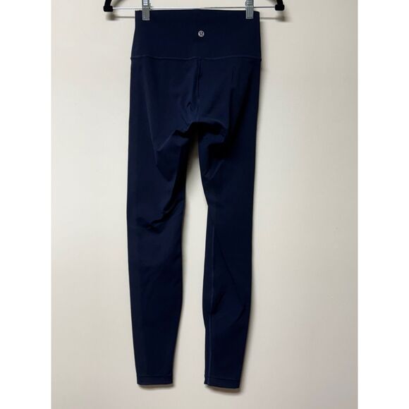 LULULEMON BUNDLE - Wunder Under Navy, Cadence Crusher Tight Tiny Geo Blk/Wht, 4 - Picture 13 of 16